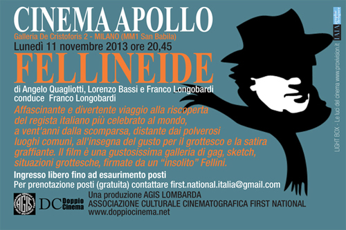 Federico Fellini Antonio Foria Proxivision