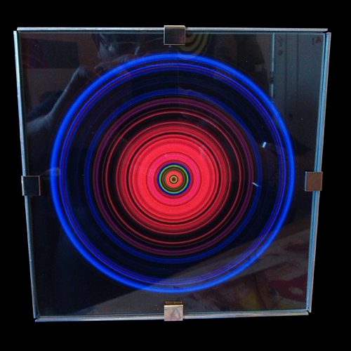Electromechanical Art - Arte Elettromeccanica - Light Box sculpture Made in Italy - Street Pop Art